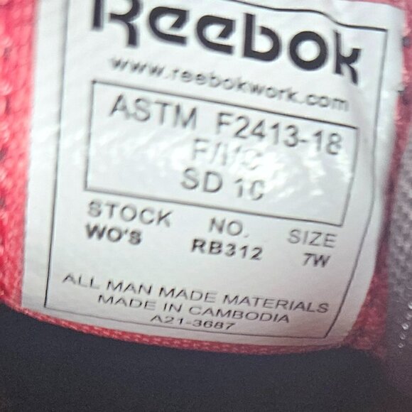 Reebok Work Alloy Toe Work Sneakers - Picture 11 of 13